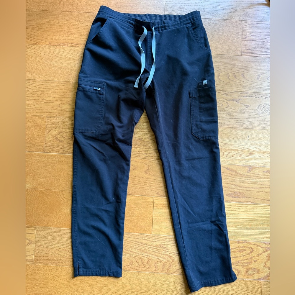Figs Black Pants